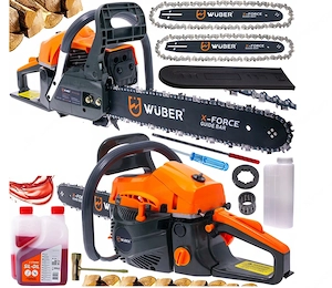Artikel: Petrol chainsaw chainsaw forestry work in an XXL starter set Hochwertiger Artikel aus unser