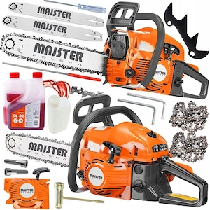 Artikel: Petrol chainsaw chainsaw forestry work in an XXL starter set Hochwertiger Artikel aus unser