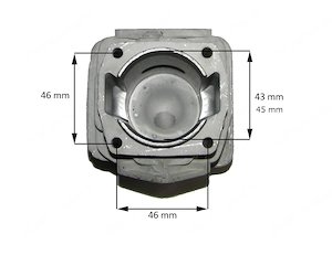 Artikel: Chainsaw chainsaw replacement engine cylinder set 43 45 selectable Hochwertiger Artikel aus Bild 3