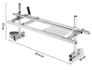 Profi Mobiles Saegewerk Motorsaege Kettensaege 14 36 Zoll fuer Kettensaege Schnittdicke 5 33 cm Holz Bild 6