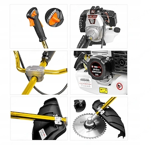 Artikel: Petrol brush cutter grass trimmer brush cutter in an XXXL starter set Hochwertiger Artikel  Bild 4