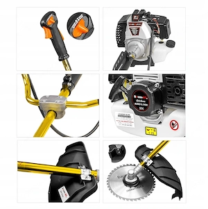 Artikel: Petrol brush cutter grass trimmer brush cutter in an XXXL starter set Hochwertiger Artikel  Bild 3