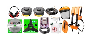 Artikel: Petrol brush cutter grass trimmer brush cutter in an XXXL starter set Hochwertiger Artikel  Bild 7