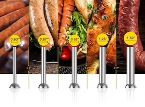 Wurstf ller Dieser Wurstf ller ist aus Edelstahl und kann auf schnelle oder langsame Geschwindigkeit Bild 2