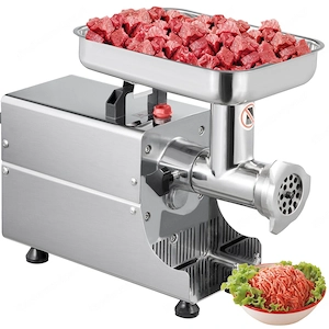 Fleischwolf Elektrisch Hackfleisch Maschine 80kg h Edelstahl Fleichwolf fuer Supermaerkte Fleischere
