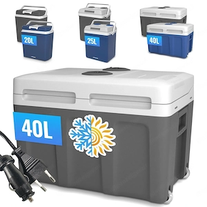 Artikel: Car fridge cool box camping holiday insulated box mini fridge set 20l 25l 40l choice of col Bild 3