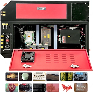 Artikel: Industrial Commercial Engraving Machine USB CO2 Laser Engraving Cutting Engraving Machine H Bild 5