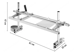 Artikel: Professional mobile sawmill chainsaw chainsaw wood sawing aid chainsaw 14-24 inches Hochwer Bild 7