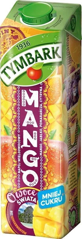 Artikel: 12 x 1l Tymbark Mango multi-fruit drink juice Hochwertiger Artikel aus unserem Online-Shop Bild 4
