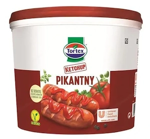 Artikel: 11kg Tortex Ketchup Spicy Tomato 2 x 5.5 kg Gastro Snack Restaurant Hochwertiger Artikel au