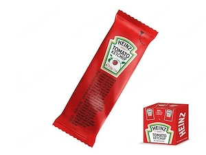 Artikel: Heinz Ketchup portion bags 200 x 20g - individually packed - 4kg gastro restaurant snack fo Bild 3