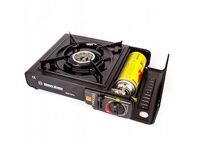 Artikel: Camping stove camping gas stove suitcase stove outdoor table grill grill plate set Hochwert Bild 3
