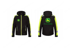 Artikel: JOHN DEERE softshell high visibility work jacket jacket men's choice of sizes Hochwertiger 