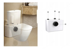 Artikel: #SALE# Lifting system wastewater pump faecal pump toilet Premium SET 600W Hochwertiger Arti Bild 3