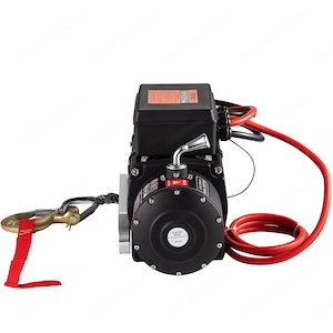 Elektrische Seilwinde 6 1t Winde 24m Motorwinde 4 Wege System Funkfernbedienung mit Zubehoer Set Bild 5