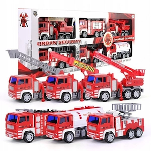 Artikel: Children's fire brigade fire engine toy toy car XXL set Hochwertiger Artikel aus unserem On Bild 3