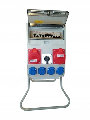 Artikel: Electric wall distributor 4 x 230 V 16A   1 x 16A   1 x 32A complete set of construction po