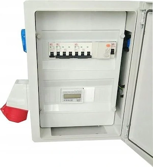 Artikel: Electric wall distributor digital meter 2x 230 V 16A   1 x 16A   1 x 32A complete set of co Bild 3