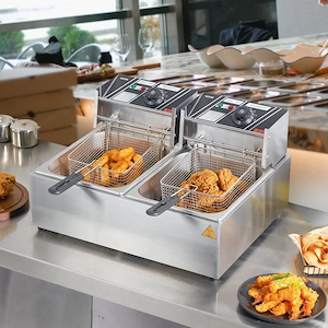 Artikel: Fritteuse Imbiss Elektro Fritteuse 12l Restaurant Foodtruck Bistro Hochwertiger Artikel aus Bild 7