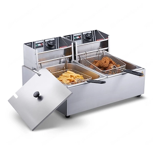 Artikel: Fritteuse Imbiss Elektro Fritteuse 12l Restaurant Foodtruck Bistro Hochwertiger Artikel aus Bild 3