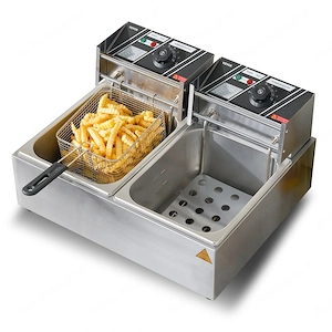 Artikel: Fritteuse Imbiss Elektro Fritteuse 12l Restaurant Foodtruck Bistro Hochwertiger Artikel aus Bild 6