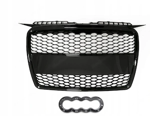 Artikel: AUDI A3 8P 03-08 GRILL RS LOOK BLACK Edition complete set S-line Hochwertiger Artikel aus u