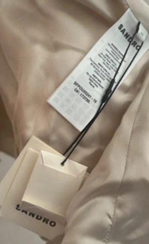 Sandro Trenchcoat Neu Größe 38 Bild 4