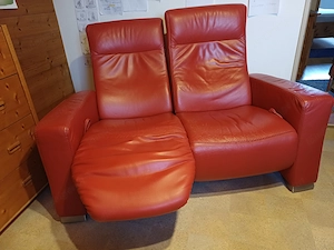 2er Ledercouch Bild 2