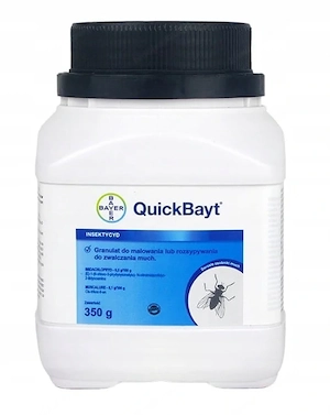 Artikel: Bayer Quick Bayt Fly 350g gegen Fliegen gebrauchsfertig Wohnung Kuhstall Pferdestall Landwi