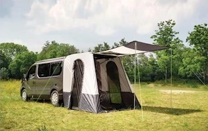 Heckzelt für Camping Bus - VW  Ford usw. guter Zustand  Bild 2