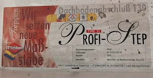 Dachbodenabschluss   Teleskopleiter Bild 2