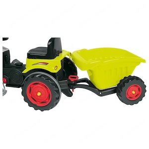 Kinder Trettraktor inkl. Anhaenger mit Hupe Bild 3
