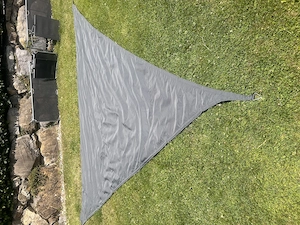 Sonnensegel (5 x 5 x 5 m), Anthrazit 