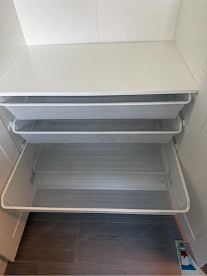 IKEA pax Netzdrahtkorp 5x inkl. Schienen Bild 2