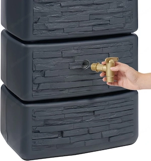 Artikel: Rain barrel rain tank rain barrel rainwater barrel water tank rainwater tank garden starter Bild 5