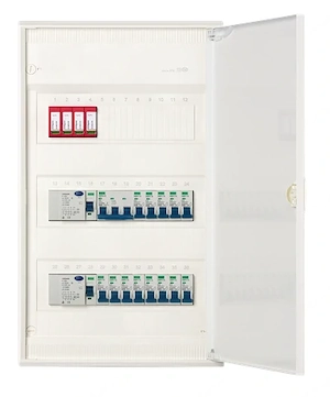 Artikel: Meter cabinet, fuse box, distribution box, construction power Hager sub-distribution, flush Bild 2