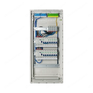 Artikel: Meter cabinet, fuse box, distribution box, construction power Hager sub-distribution, flush