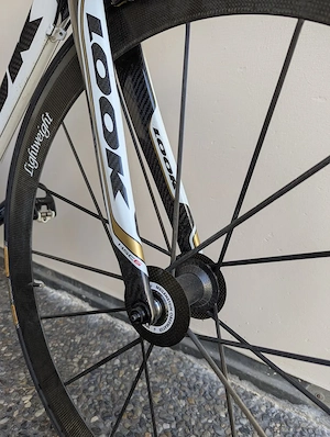 LOOK 586 Pro Team   High-End Sammlerstück! Campagnolo Super Record, Lightweight Meilenstein Bild 9