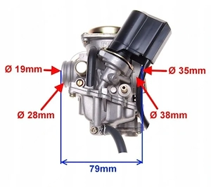 Artikel: SCOOTER 4T GY6 139QMB ZIP UNLOCKED CARBURETOR Hochwertiger Artikel aus unserem Online-Shop Bild 4