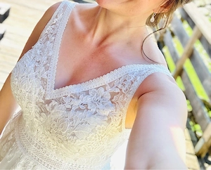 Brautkleid, Hochzeitskleid Ivory Bild 2