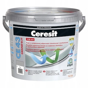 Ceresit CE 43 grauer Fugenmoertel fuer Balkone und Terrassen 5 kg