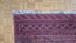 Großer afghanischer Orientteppich   Handgeknüpft   2,90 x 2,10 m   Klassiker! Bild 5