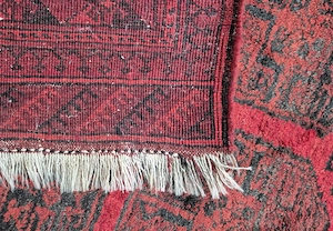 Großer afghanischer Orientteppich   Handgeknüpft   2,90 x 2,10 m   Klassiker! Bild 7