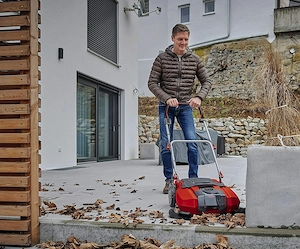 Neu in Originalverpackung mit 2 Jahren Herstellergarantie Die Einhell Akku-Kehrmaschine TE-SW 18 610 Bild 7