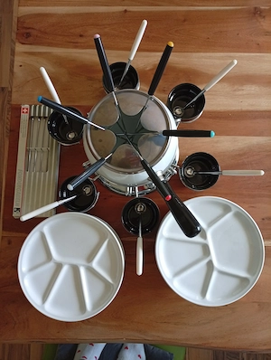 Fondue, Fleischfondue Bild 2