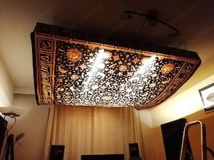 Großer Akustik-Deckenabsorber   Deckensegel   Rockwool   Homestudio   Tonstudio