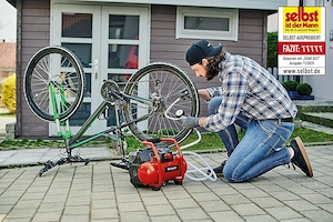 Neuer Sonderposten Der Einhell Akku-Kompressor TE-AC 36 6 8 Li OF Set ist ein mobiler und leistungss Bild 7