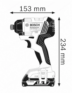 Der leistungsstarke Akku-Schlagschrauber GDR 18V-160 von Bosch Professional mit 18 Volt Bild 4