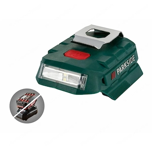 PARKSIDE  LED-Lampen-Akku-Adapter mit USB-Anschluss PAA 20 LI B2 Bild 4