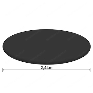 Set Pool Rundschwimmbecken mit Abdeckung 244x66cm Bild 2